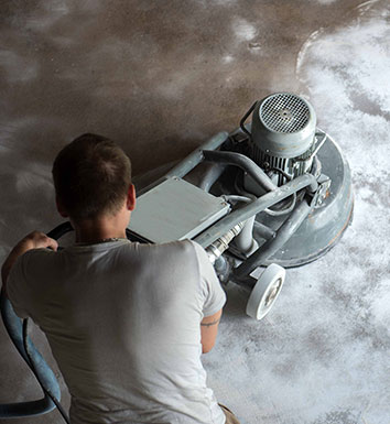 Concrete grinding