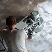 Concrete grinding photo
