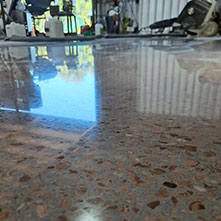 Concrete polishing photo