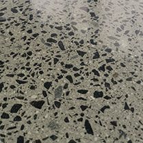 Concrete floor - satin finish